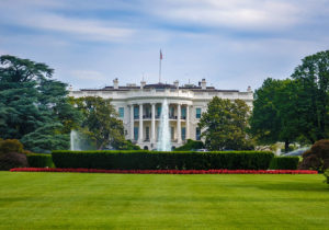 Photo of the white house in Washington DC