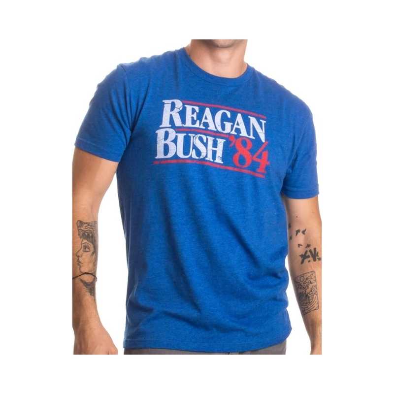 Reagan Bush 84 Vintage Tshirt